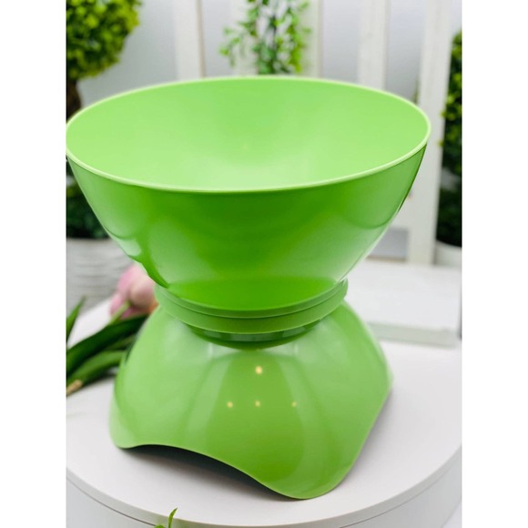 Escali Lime Green Vintage Manual Kitchen Bowl Scale Design - Picture 4 of 4